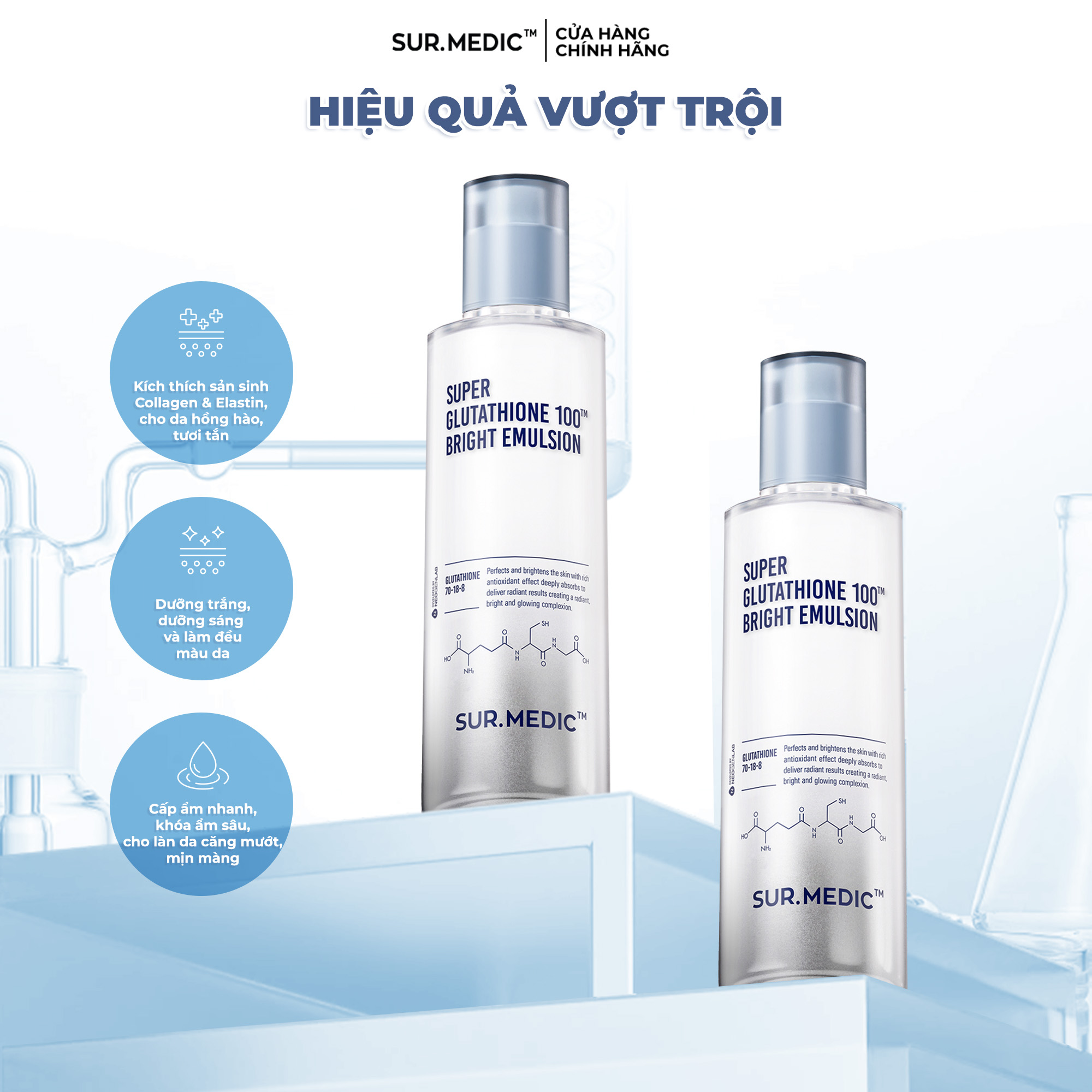 Mô tả Tặng 1 Kem Tone Up - Bộ Ba Sản Phẩm Tinh Chất Hỗ Trợ Dưỡng Sáng Da Toàn Thân 302ml - 7