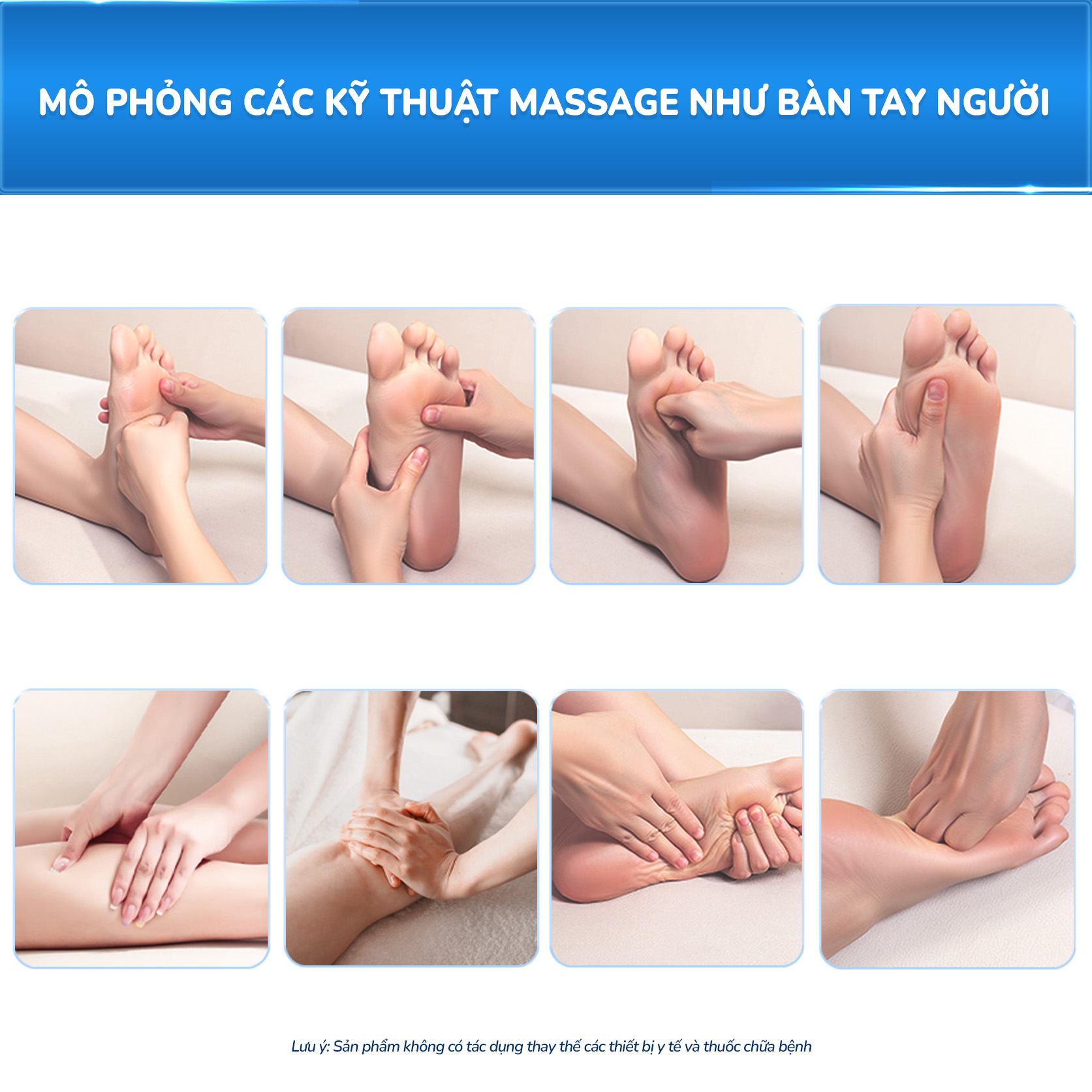 Mô tả Máy Massage Bàn Chân BUMAS M15 - Rung Mát Xa Kết Hợp Chườm Ấm Hiệu Quả Đa Vùng - 4