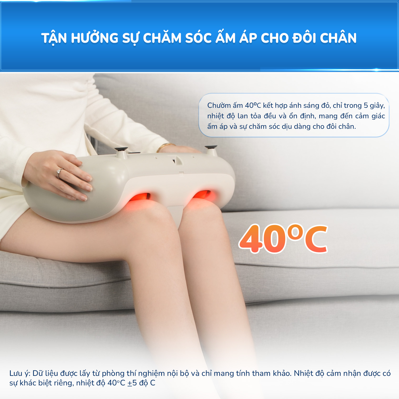 Mô tả Máy Massage Bàn Chân BUMAS M15 - Rung Mát Xa Kết Hợp Chườm Ấm Hiệu Quả Đa Vùng - 5