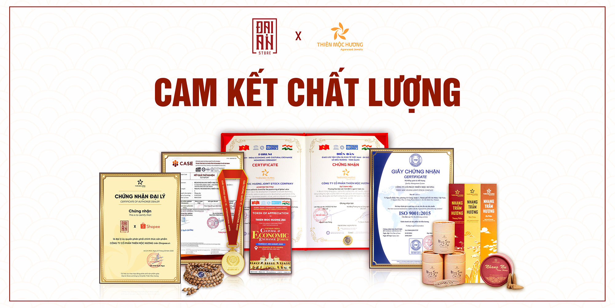 Mô tả Nhang trầm hương loại 12 năm tích trầm Thiên Mộc Hương hương trầm dịu ngọt dài 30cm, 85gram - 5