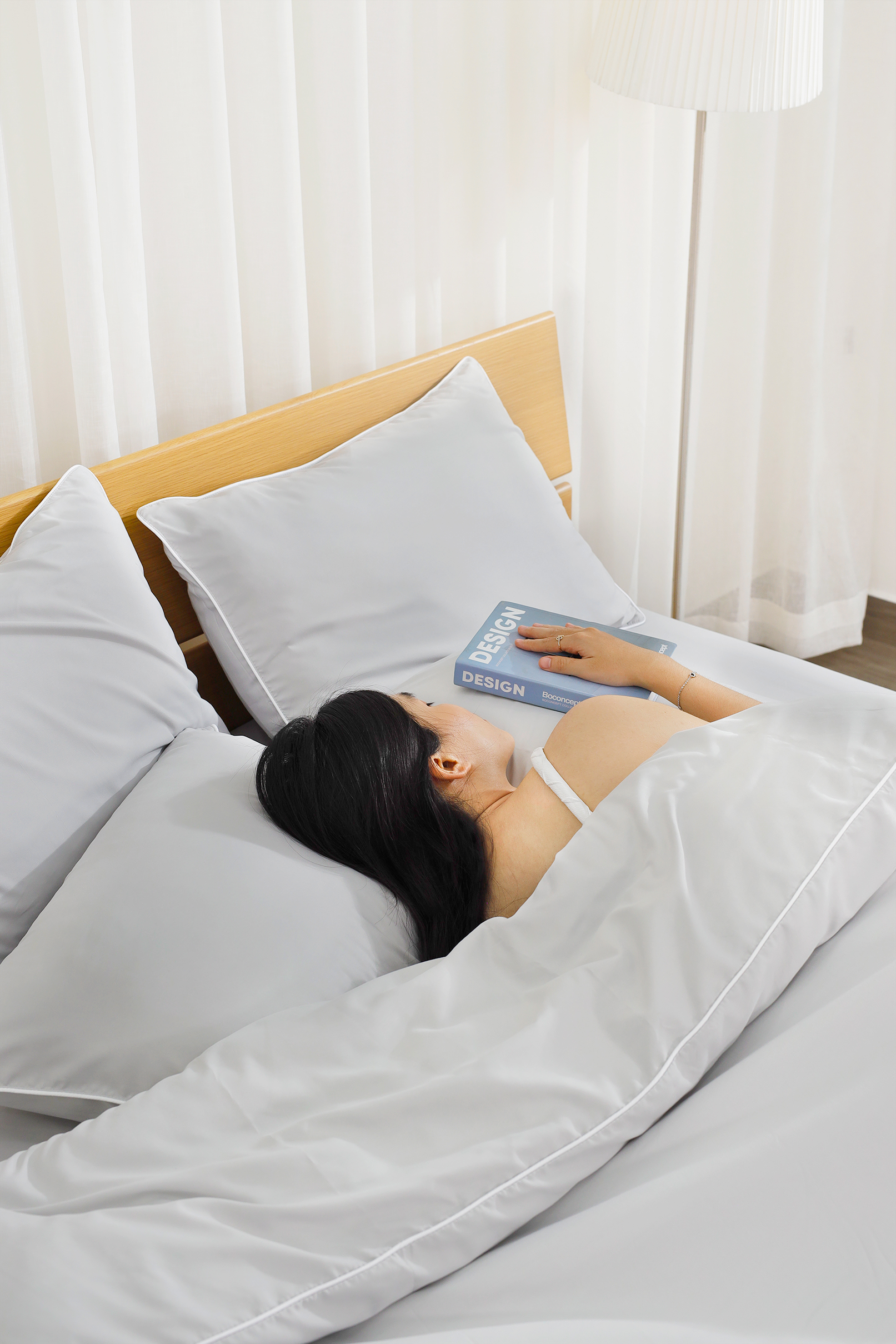 Mô tả Bộ ga chun/ bộ ga giường Hàn Quốc K-Bedding by Everon KMS chất vải Microfiber (không bao gồm chăn) - 2