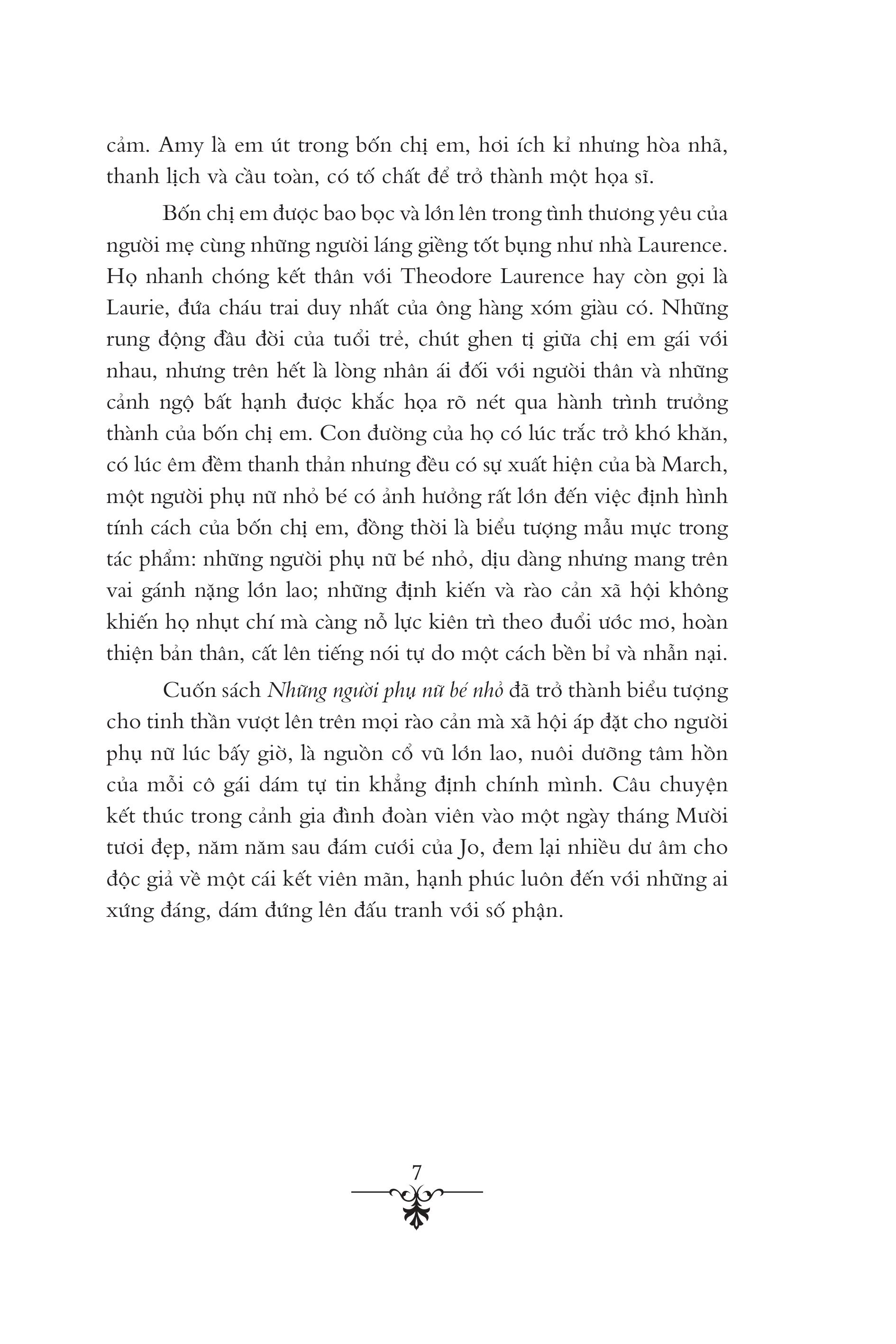 Mô tả Sách Văn Học Kinh Điển - Những Người Phụ Nữ Bé Nhỏ - Louisa May Alcott - 4