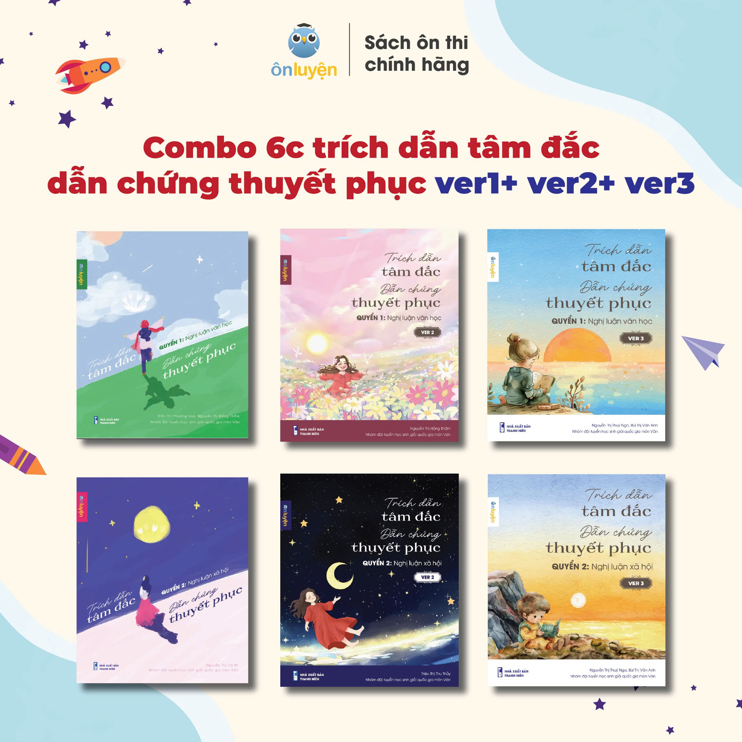 Mô tả Bộ Sưu tập Sách 9+ văn dành cho học sinh lớp 6-12 - Nhà sách Ôn Luyện - 2