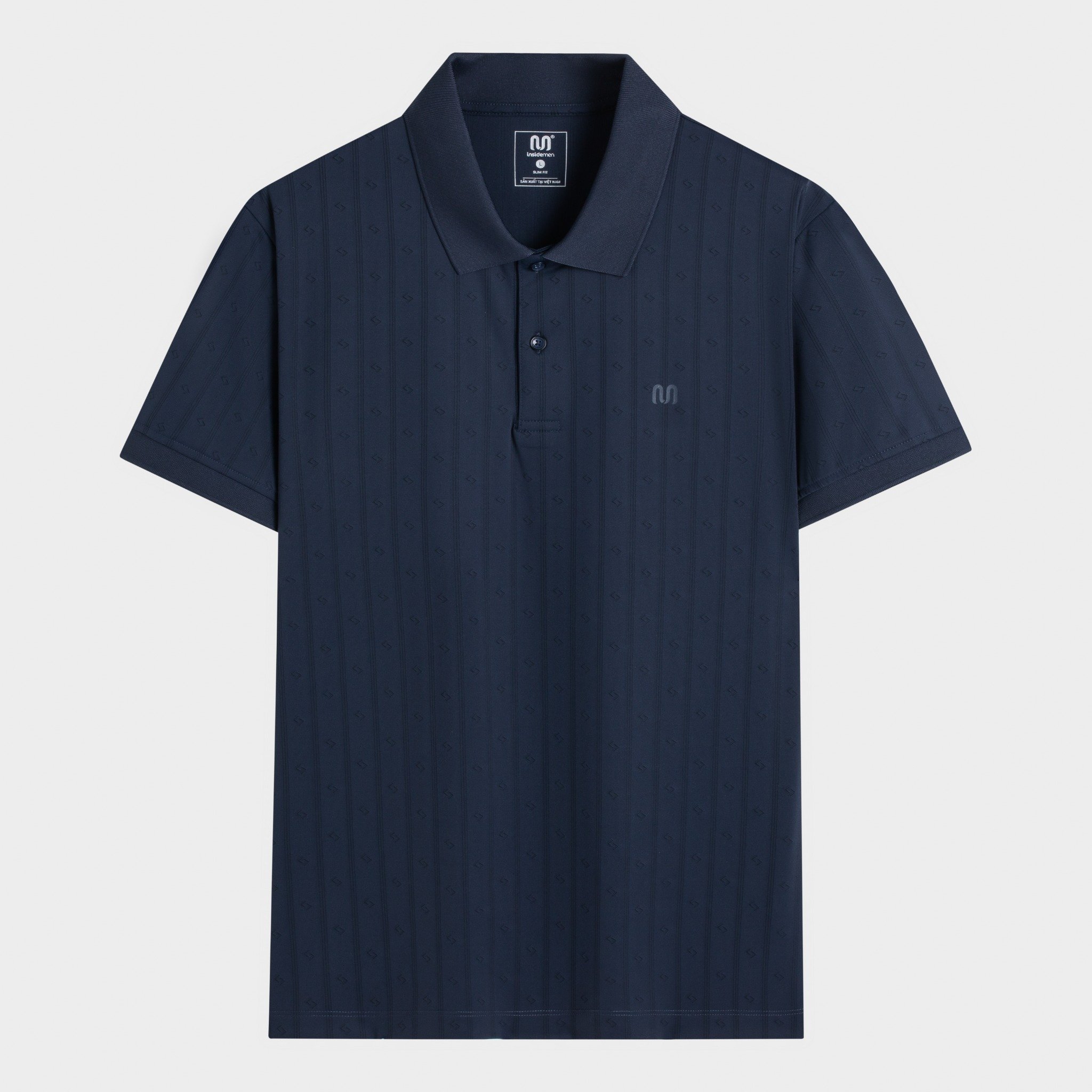 Mô tả Áo Polo Nam Ngắn tay Insidemen Slim Fit Trẻ trung, năng động, phù hợp với mọi lứa tuổi IPS203AS0 - 2