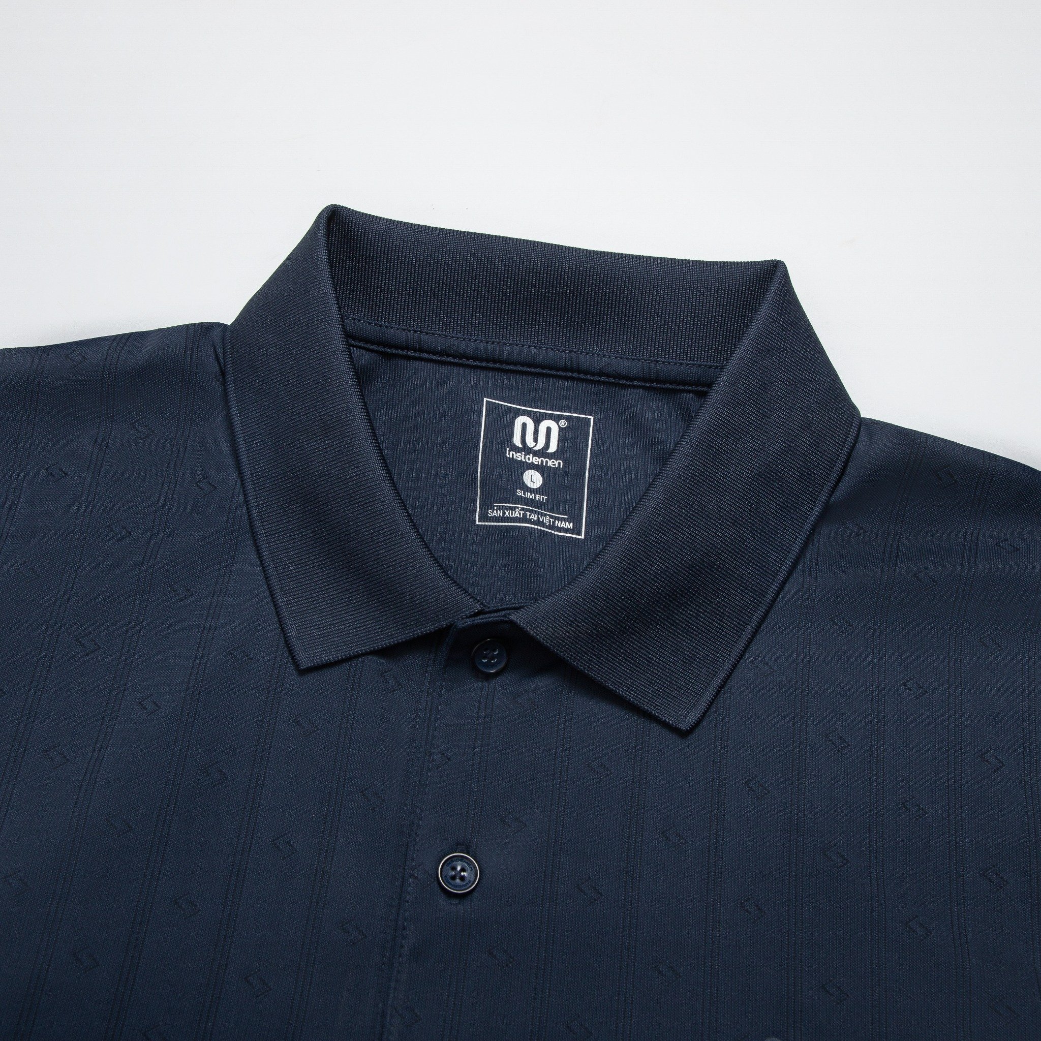 Mô tả Áo Polo Nam Ngắn tay Insidemen Slim Fit Trẻ trung, năng động, phù hợp với mọi lứa tuổi IPS203AS0 - 3