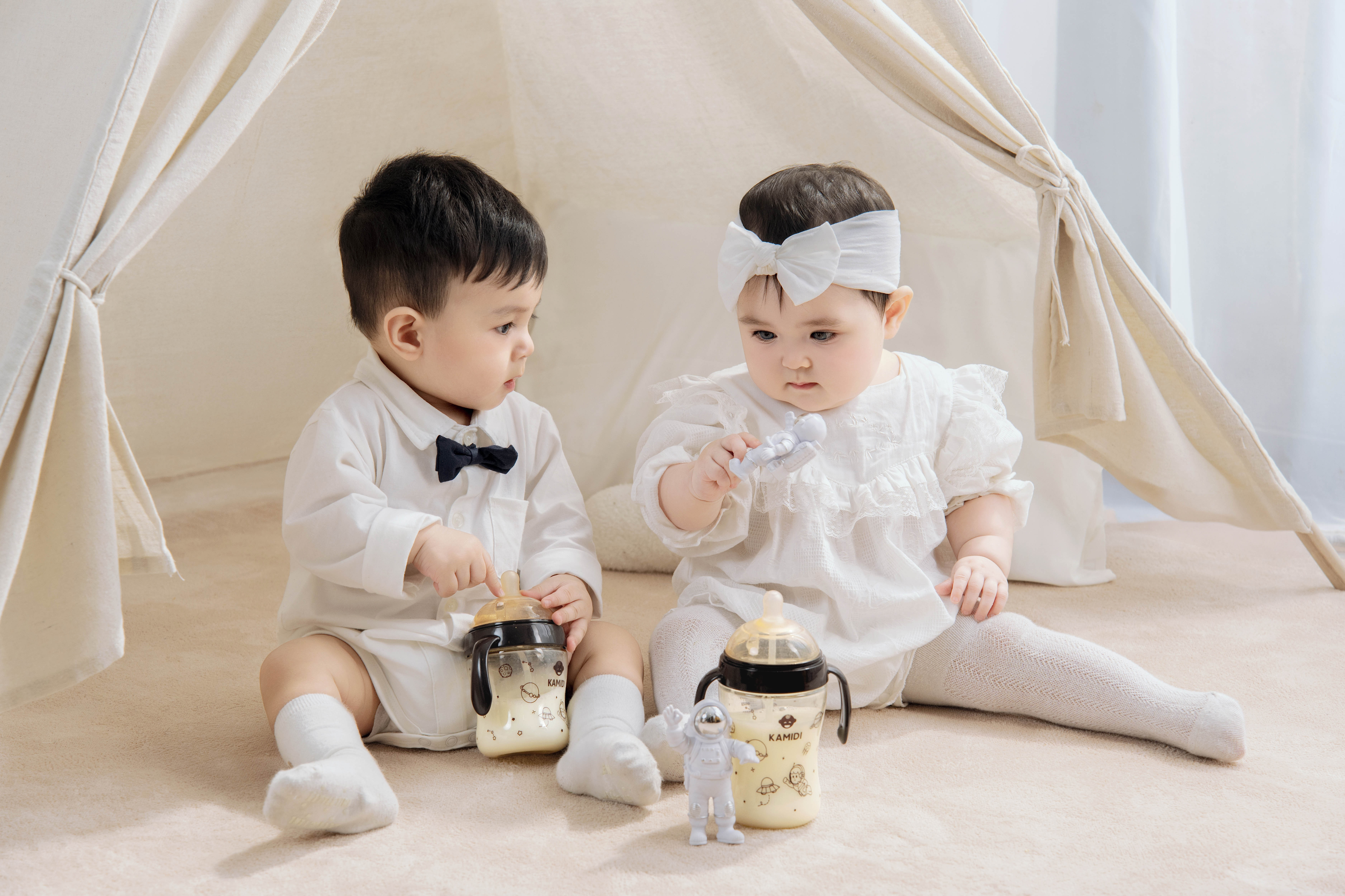 Mô tả Bình Sữa Kamidi Chất Liệu PPSU Họa Tiết Galaxy Dung Tích 210ml/300ml - 3
