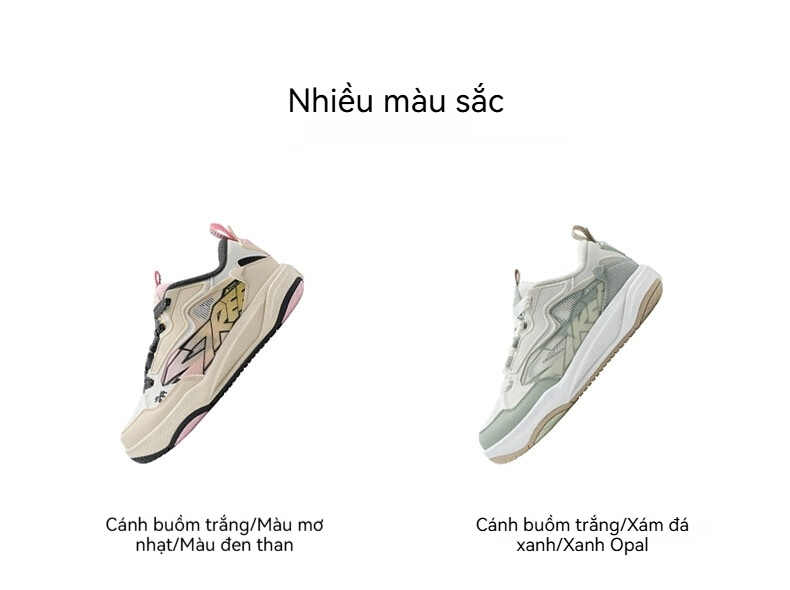 Mô tả XTEP Giày thể thao thoải mái thời trang thường ngày cho nữ - 2