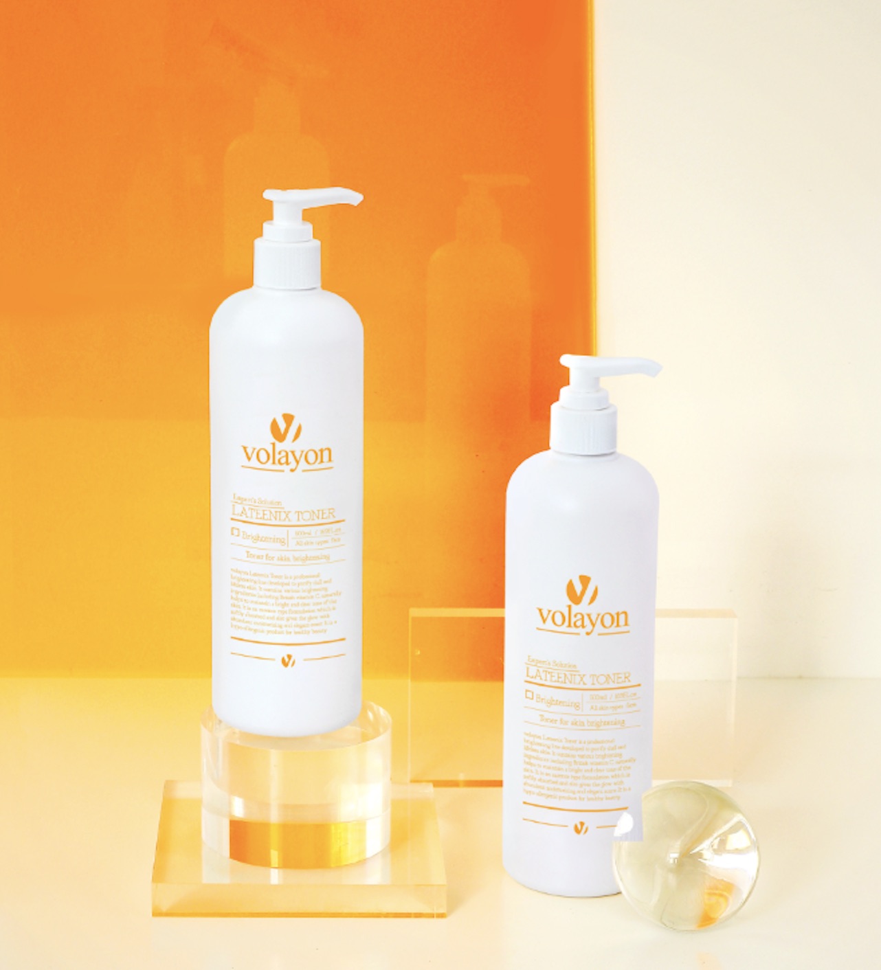 Mô tả Toner Vitamin C Phục Hồi Nâng Tông Làm Trắng Da Lateenix Toner 100ml - 1