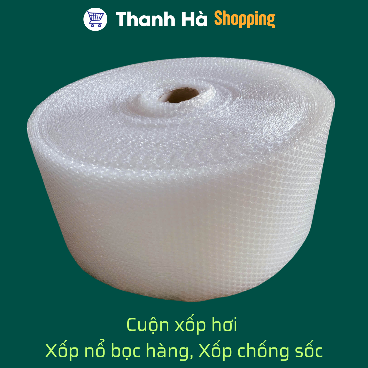 Mô tả Xốp chống sốc, xốp hơi bọc hàng, bóng khí, xốp chống xốc giá rẻ - Dài 20m - 4