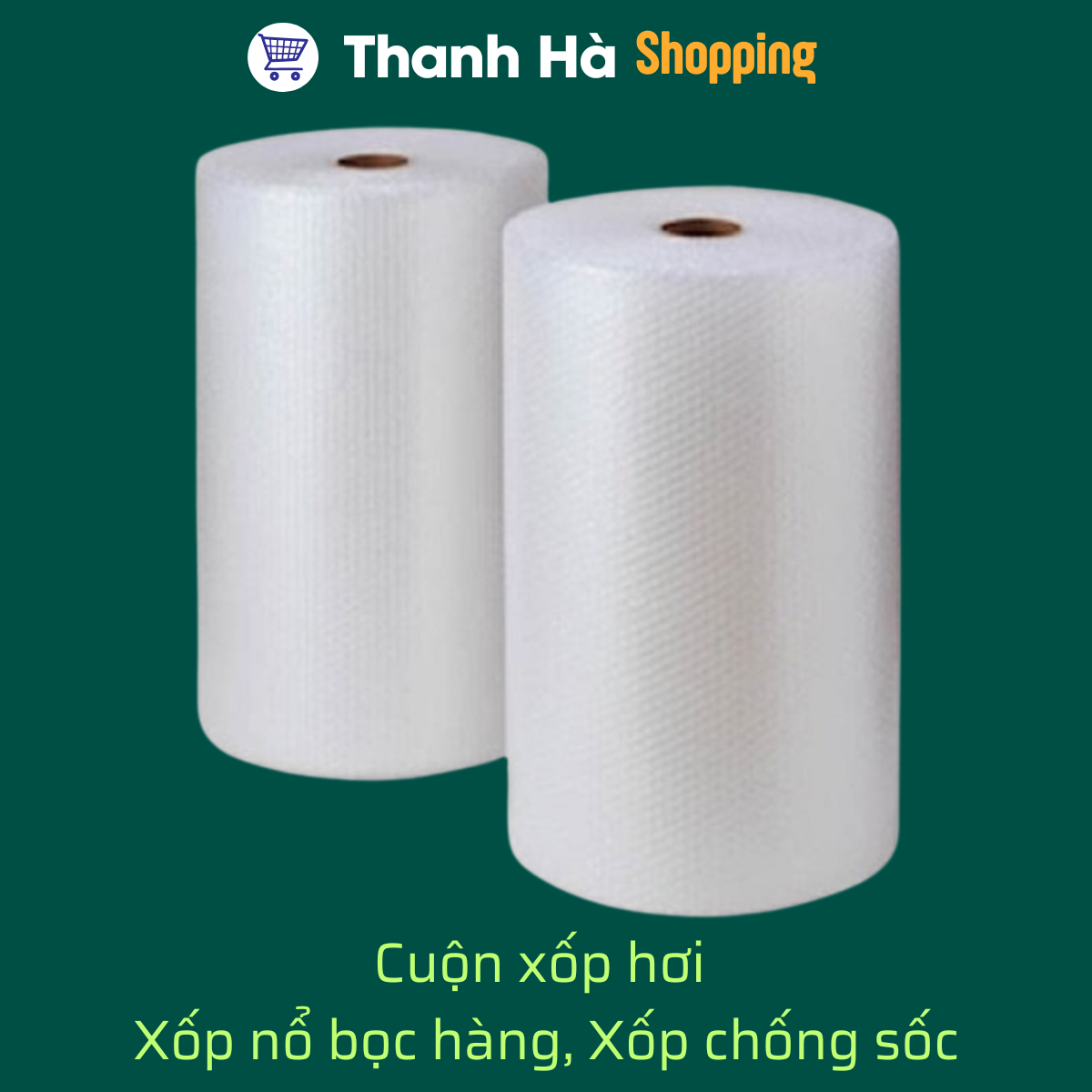 Mô tả Xốp chống sốc, xốp hơi bọc hàng, bóng khí, xốp chống xốc giá rẻ - Dài 20m - 5
