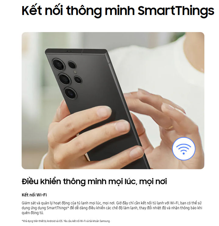 Mô tả Tủ Lạnh Samsung Side by Side với SpaceMax 655L màu Bạc - 8