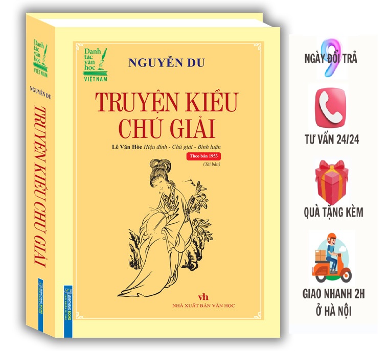 Mô tả Sách - Truyện Kiều chú giải (bìa cứng và mềm) - 1