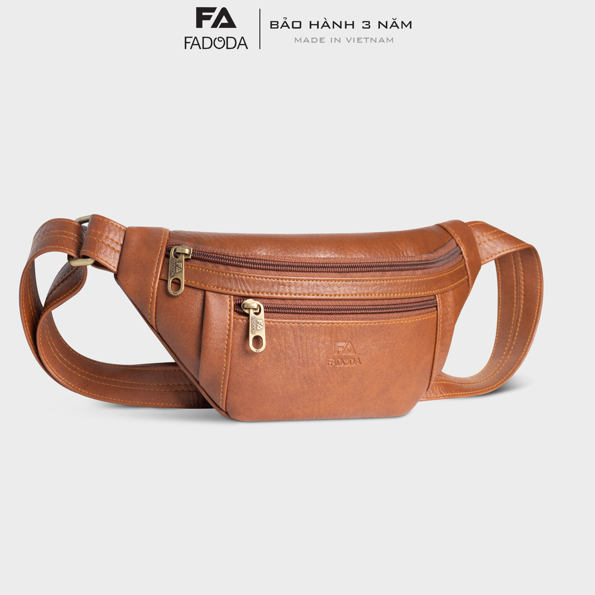Mô tả Túi đeo chéo bao tử unisex thời trang trẻ FADODA FDC8 - 1