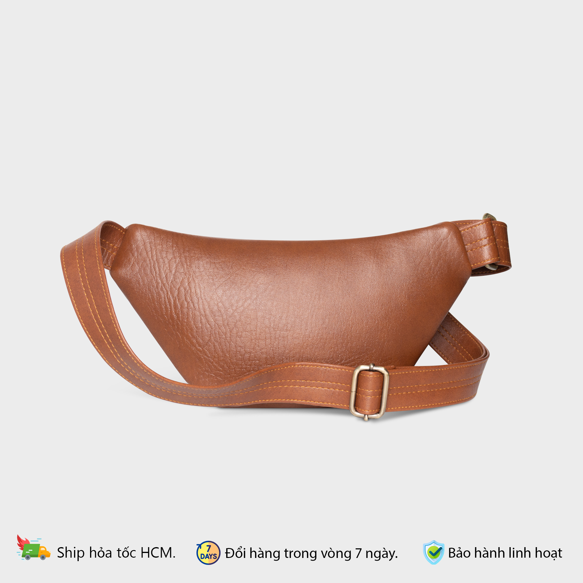 Mô tả Túi đeo chéo bao tử unisex thời trang trẻ FADODA FDC8 - 4