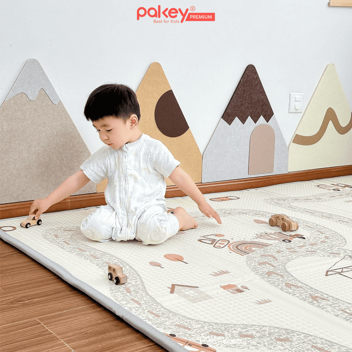 Mô tả Thảm Xốp Gấp Gọn XPE PAKEY Cao Cấp, Thảm Trải Sản 2 Mặt Dày 2cm Cho Bé Tập Bò, Tập Đi Êm Ái, Chống Ngã - 10