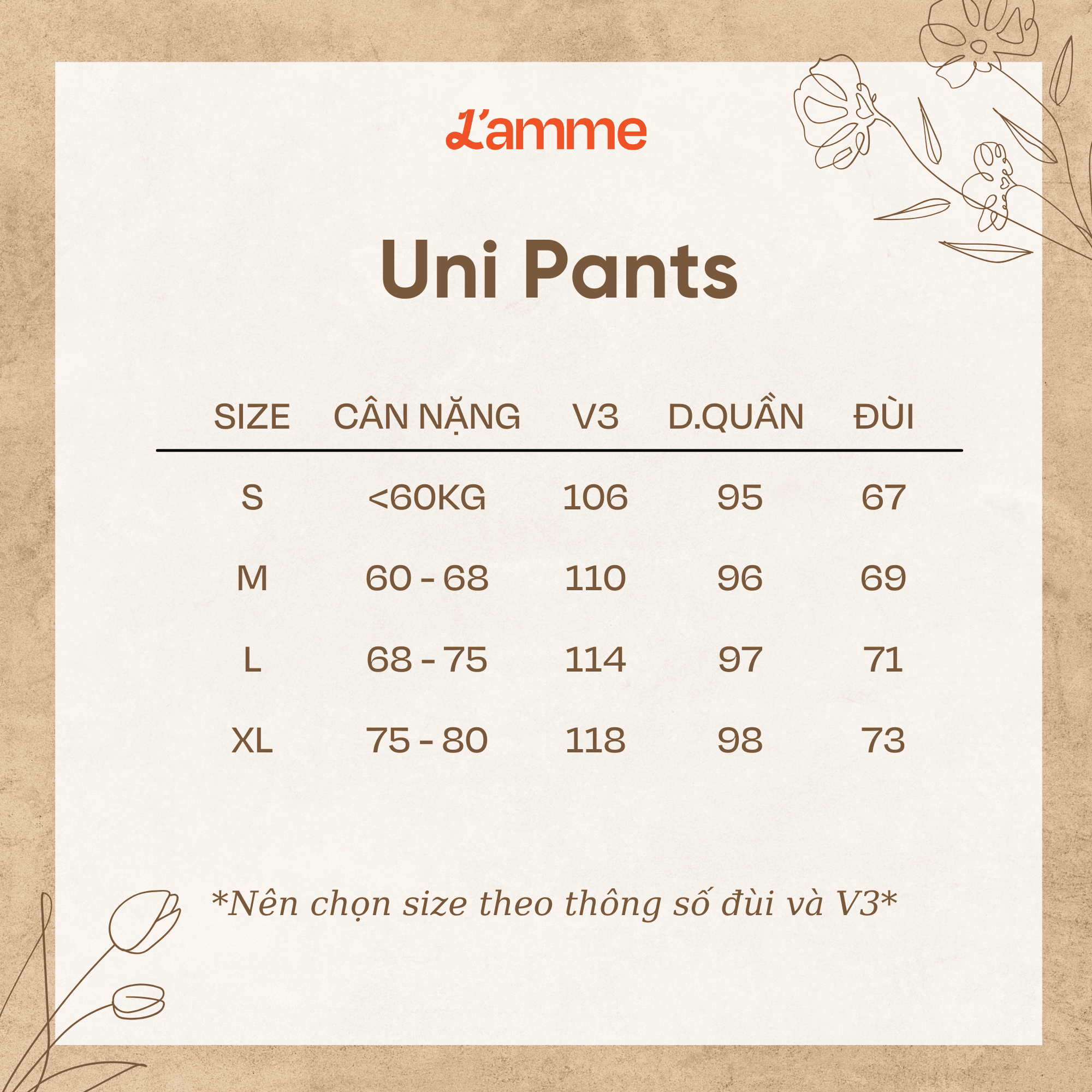 Mô tả Quần bầu ống suông form rộng Uni Pants lưng chun, chất liệu đũi xước Hàn, mát lạnh dành cho cả bầu và không bầu BY LAMME - 4