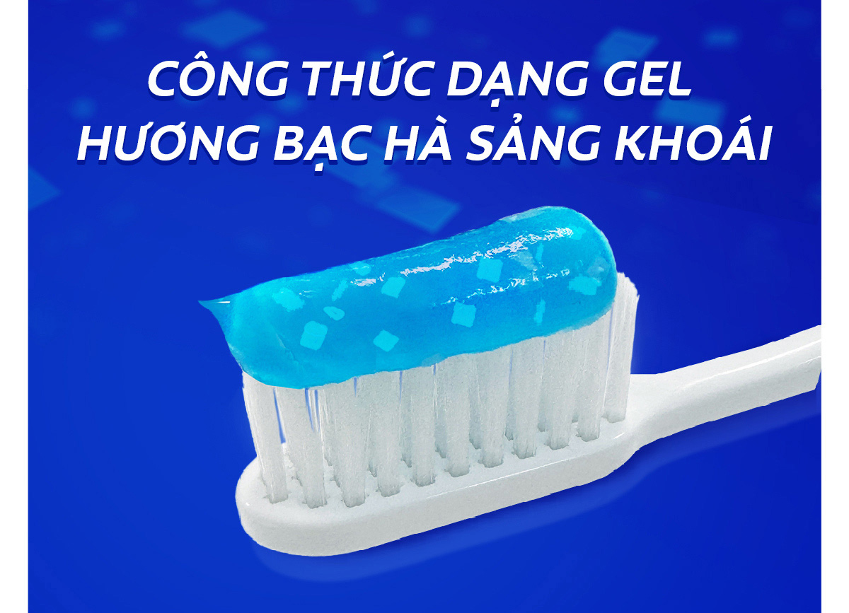 Mô tả Bộ 4 Kem đánh răng Colgate Maxfresh bạc hà the mát 225g/tuýp tặng bàn chải đánh răng lông mềm - 4