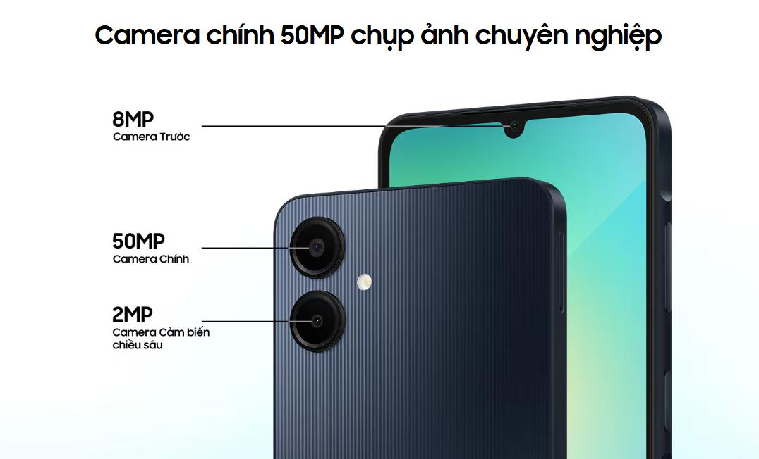 Mô tả Điện Thoại Samsung Galaxy A06 6GB/128GB - 3