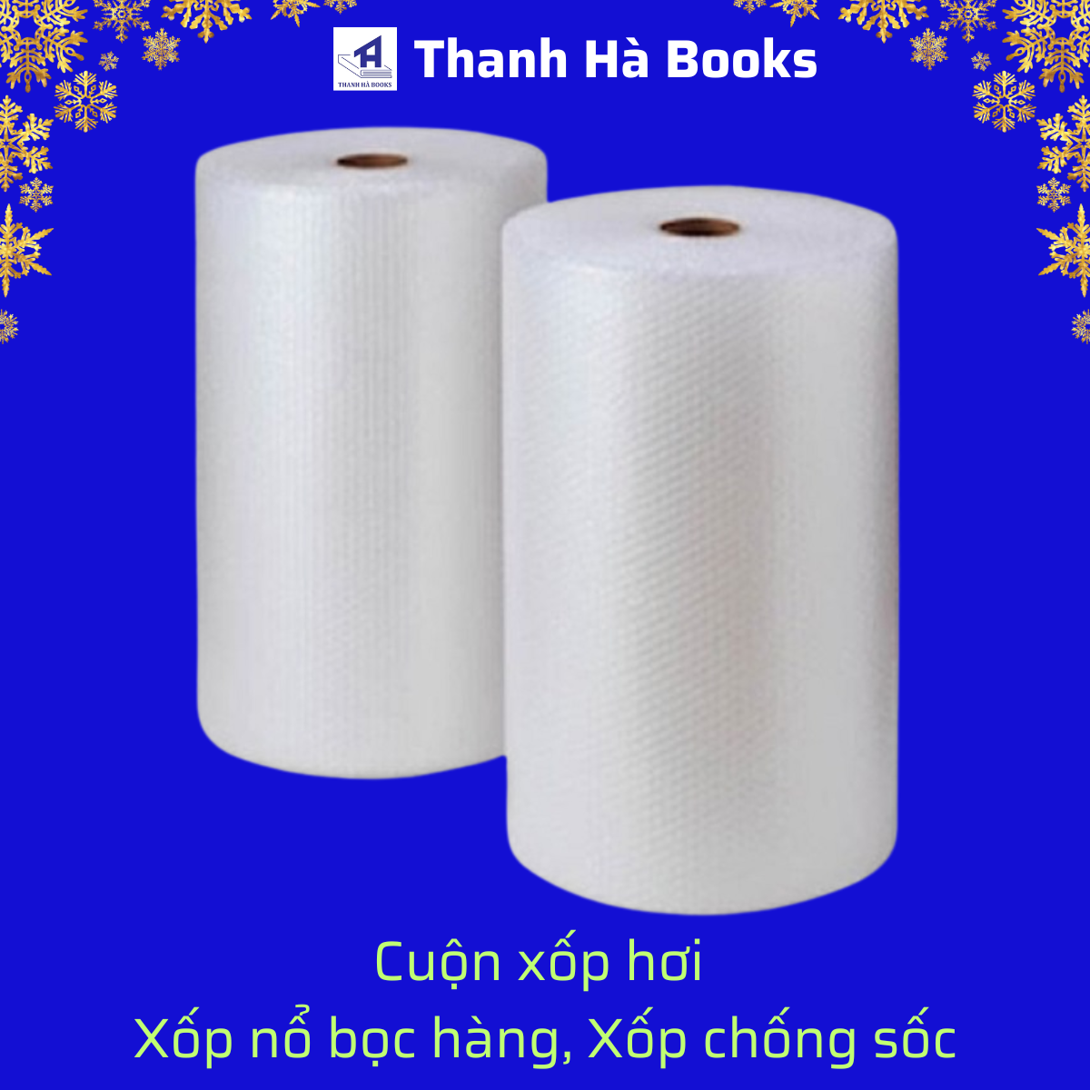 Mô tả Bóng khí, xốp hơi bọc hàng, xốp chống sốc giá rẻ - Dài 5m - Rộng 20cm 25cm 30 cm 40 cm 50cm 60cm - 3