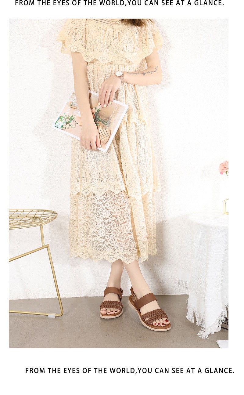 Sandal Siketu chi tiết quai và đế