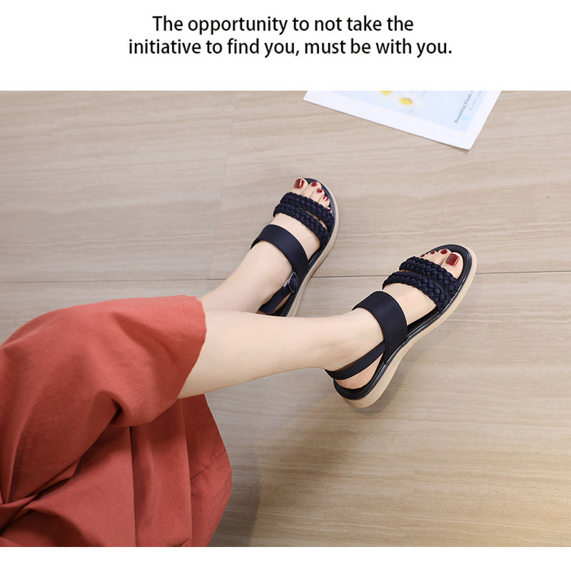 Mô tả Sandal Nữ Hãng Siketu Giày Sandal Đế Bằng Thời Trang Thoải Mái Phù Hợp Đi Làm Đi Học Đi Chơi - 9