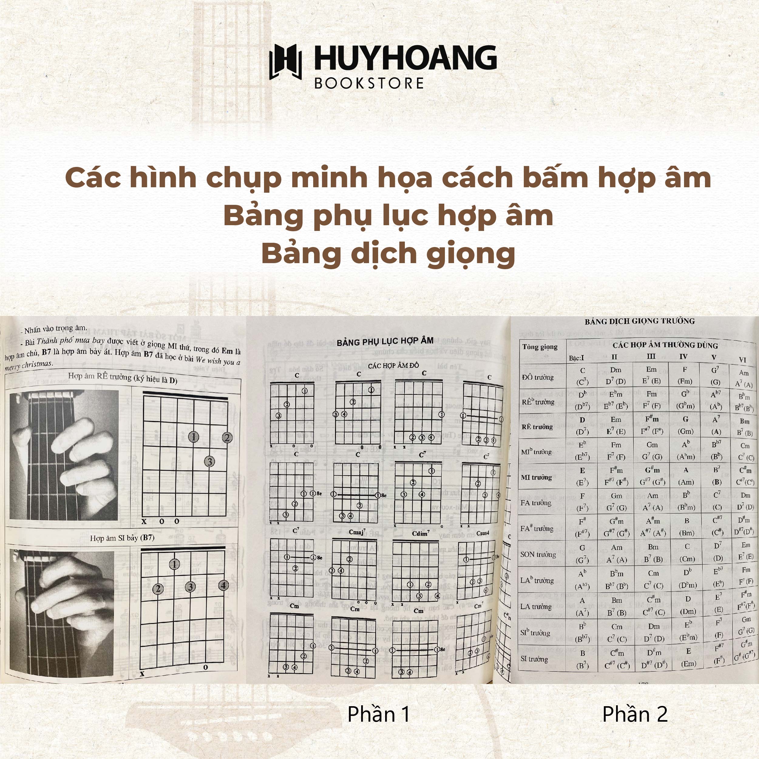 Mô tả Tuyển tập 30-36-45 Ngày Biết Đệm Guitar, Tự học Guitar cơ bản, Giáo trình Guitar đa dạng thể loại - 8
