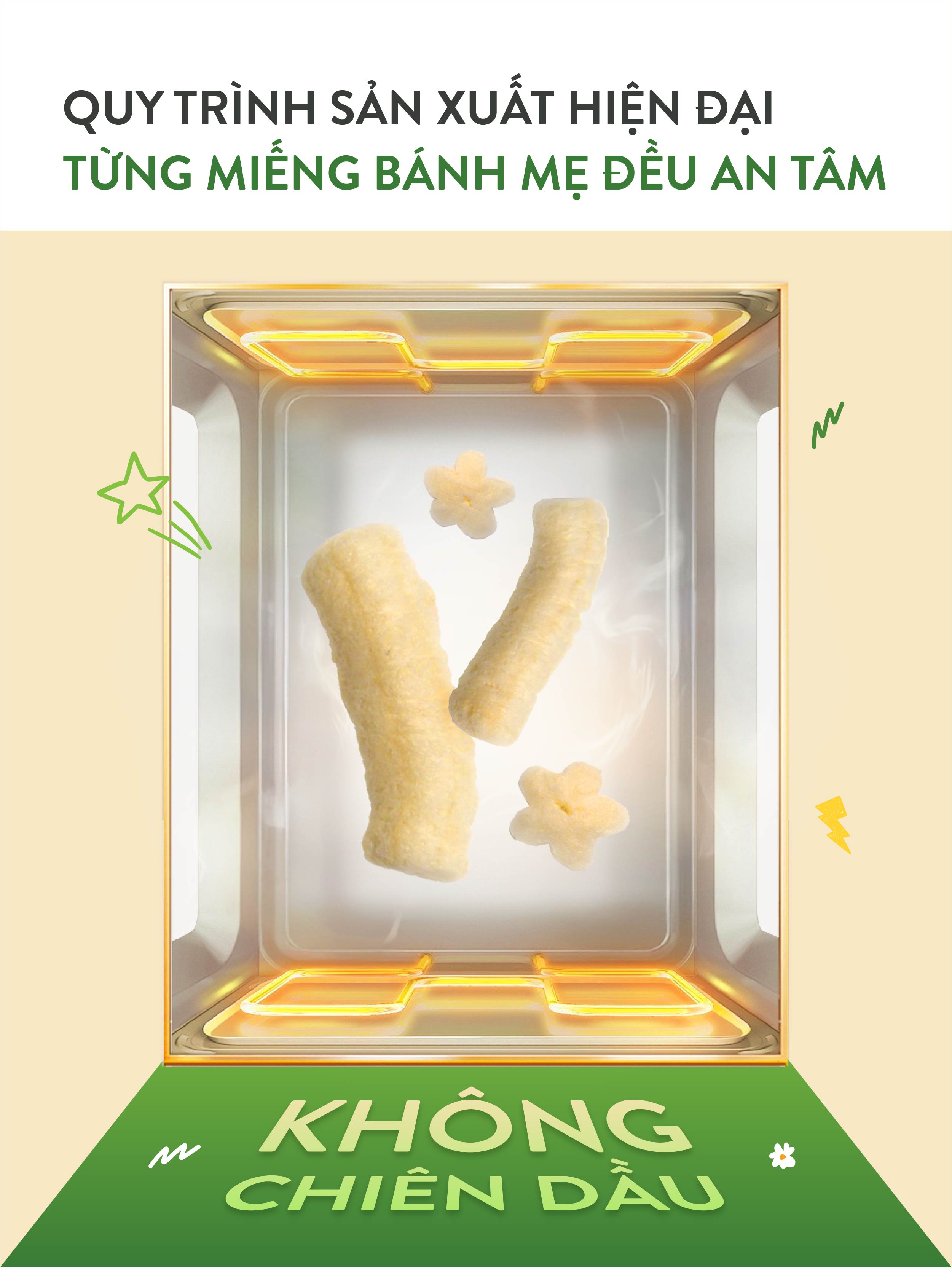 Mô tả Bánh ăn dặm hũ Mămmy vị trái cây và rau củ giúp hỗ trợ tiêu hoá cho bé 6 tháng tuổi, hũ 32-50g - 6