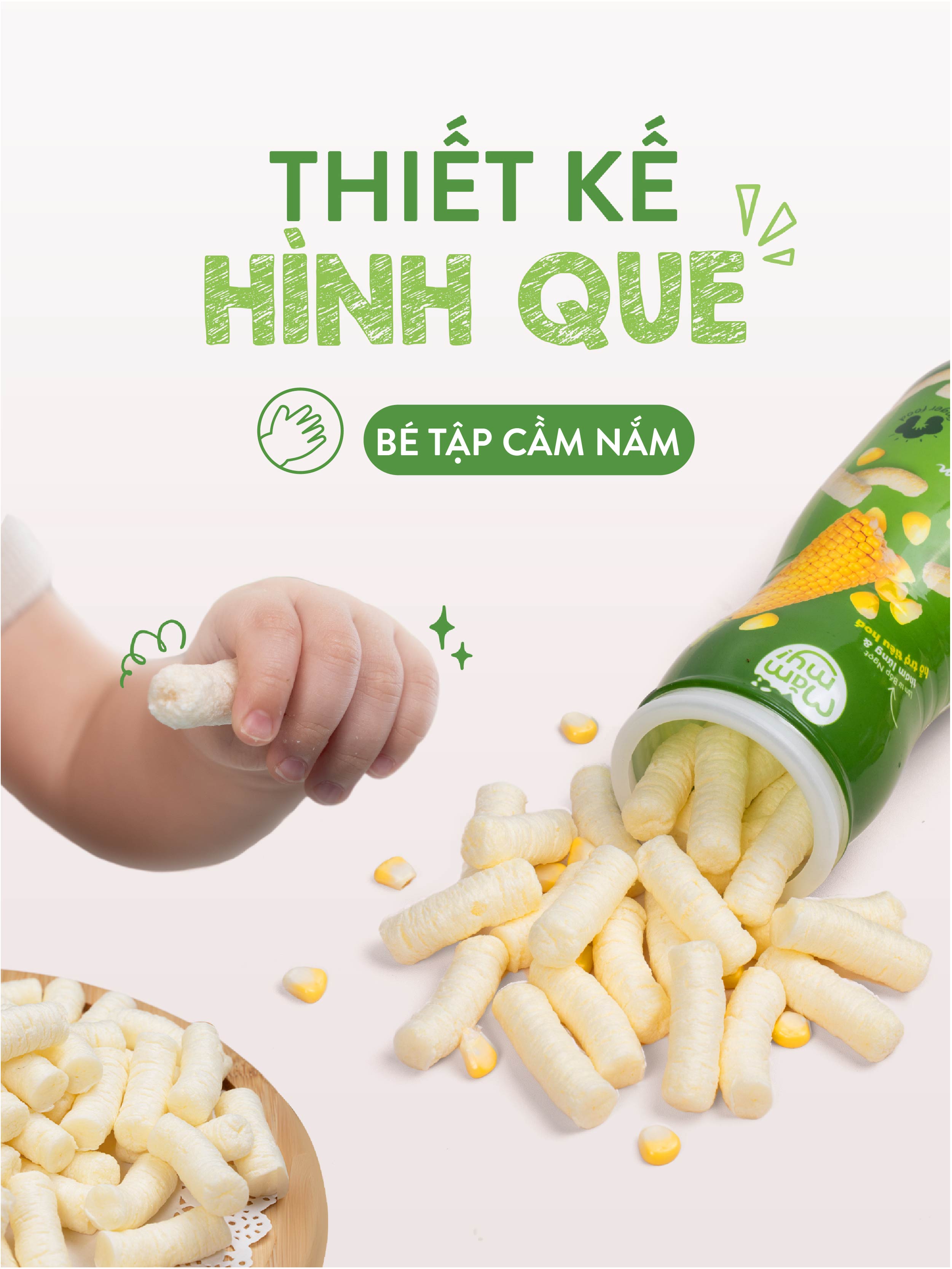 Mô tả Bánh ăn dặm hũ Mămmy vị trái cây và rau củ giúp hỗ trợ tiêu hoá cho bé 6 tháng tuổi, hũ 32-50g - 11