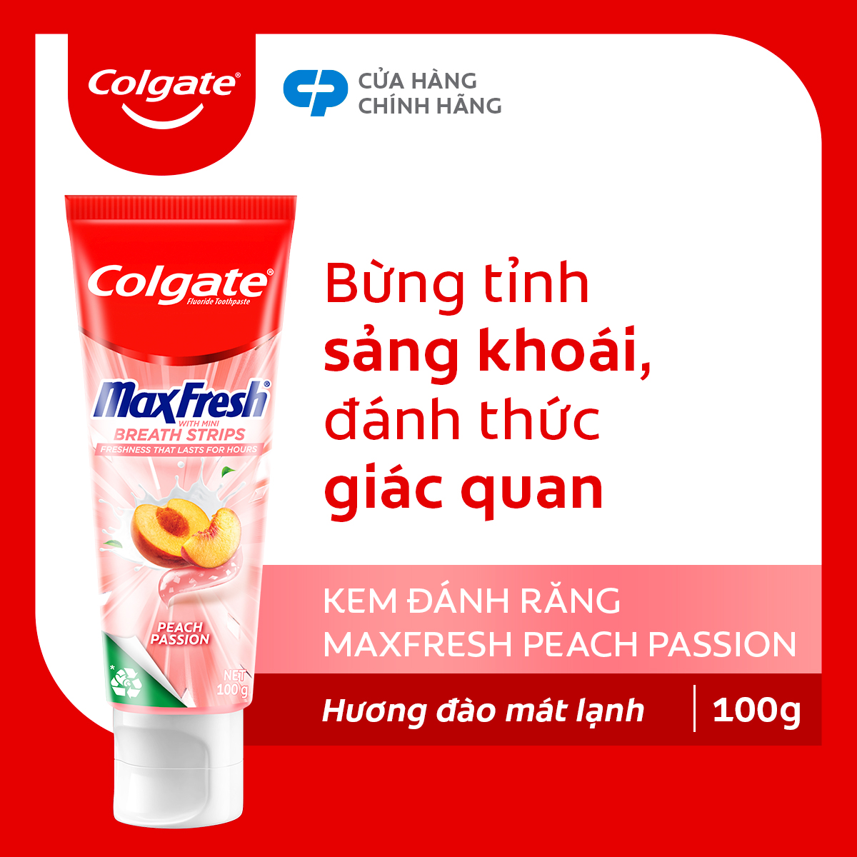 Mô tả Bộ 3 Kem đánh răng Colgate MaxFresh Hương nhiệt đới, tinh thể cầu vồng the mát 100g/ tuýp - 9