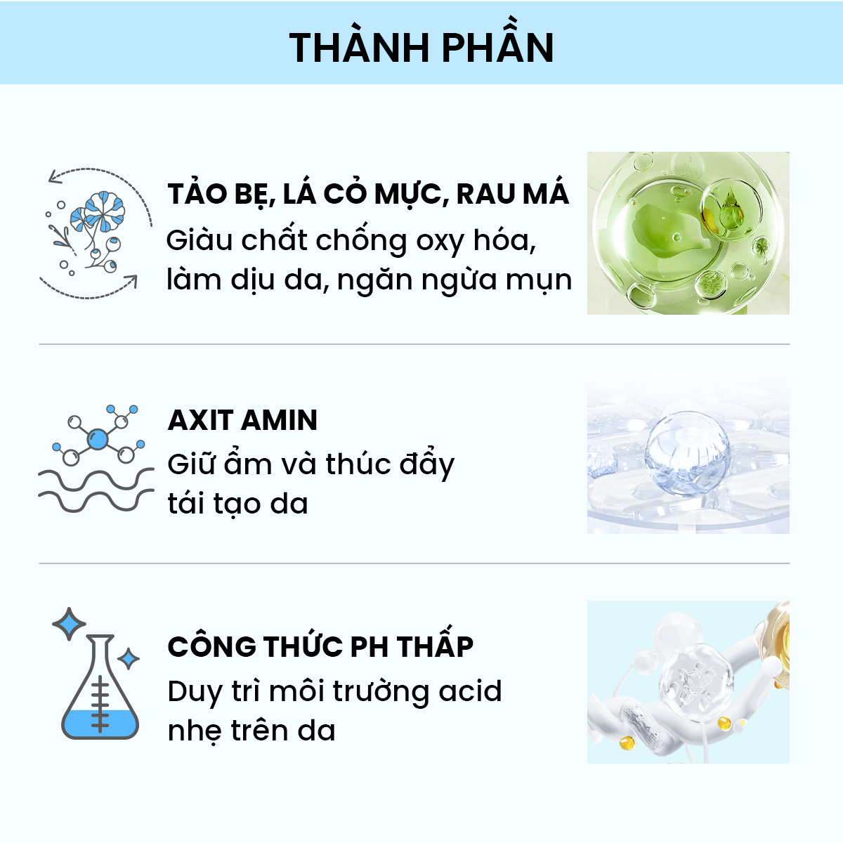 Mô tả Sữa rửa mặt dịu nhẹ Freska Low pH Gentle Cleanser 150ml - 2