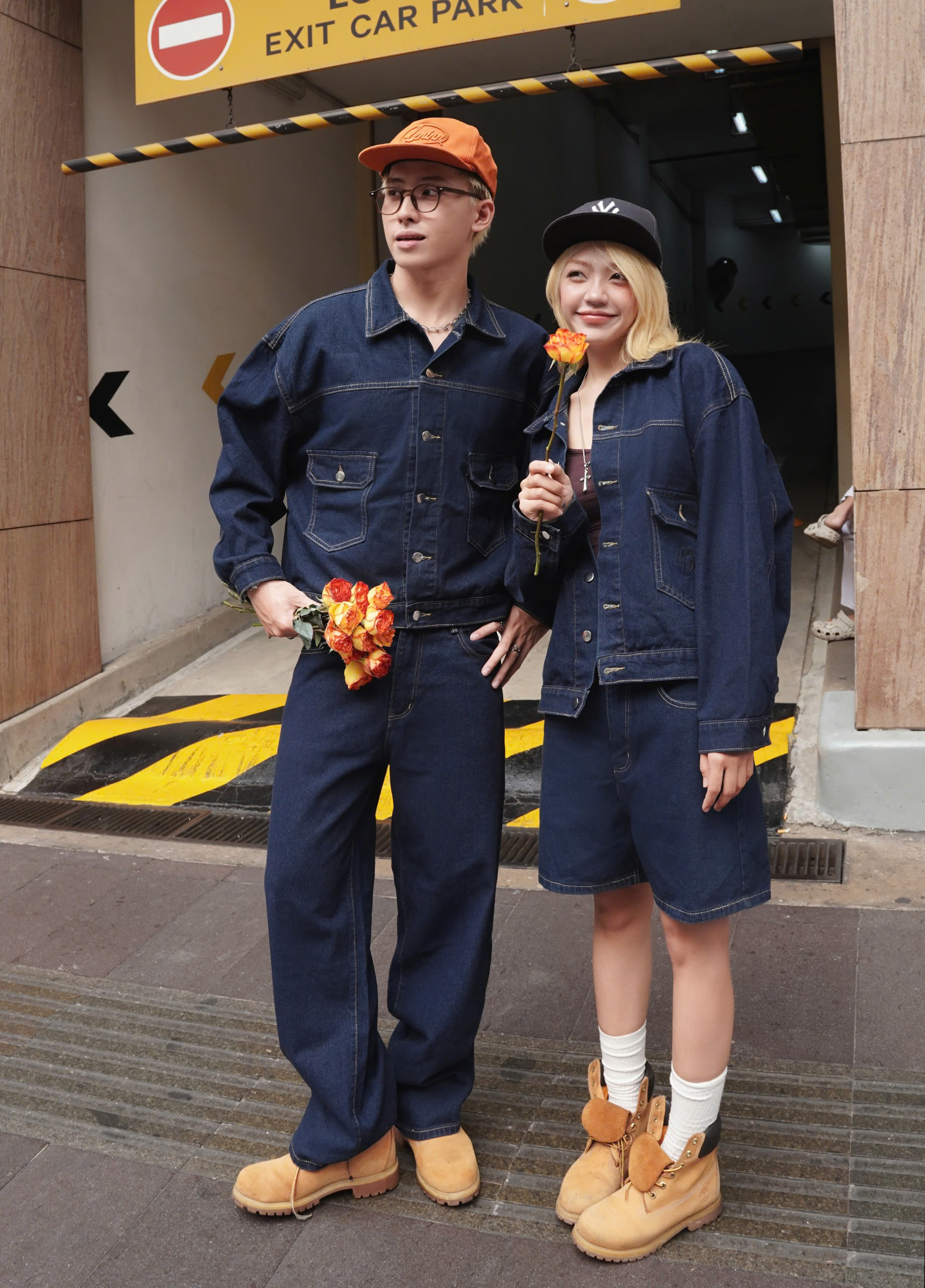 Mô tả Áo khoác jean nam DOL phom Boxy rộng CAPMAN CLUB, áo khoác denim cho nam trẻ trung - 12