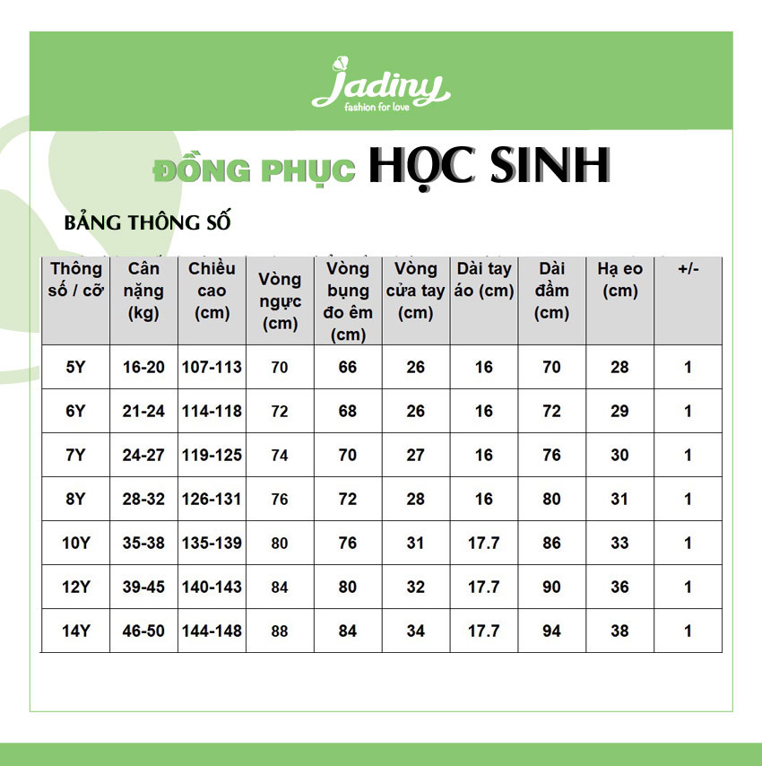 Mô tả Váy đầm học sinh nữ cổ sen xếp li ngực -  cổ hải quân Jadiny - 1