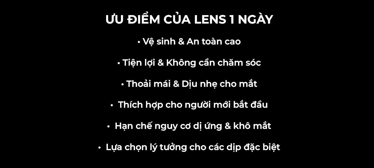 Mô tả Lens áp tròng trong suốt 1 ngày Angel Eyes Acuvue của Mỹ độ cận 1-10 (Lens dùng 1 lần cận | Kính áp tròng hàng ngày) - 6