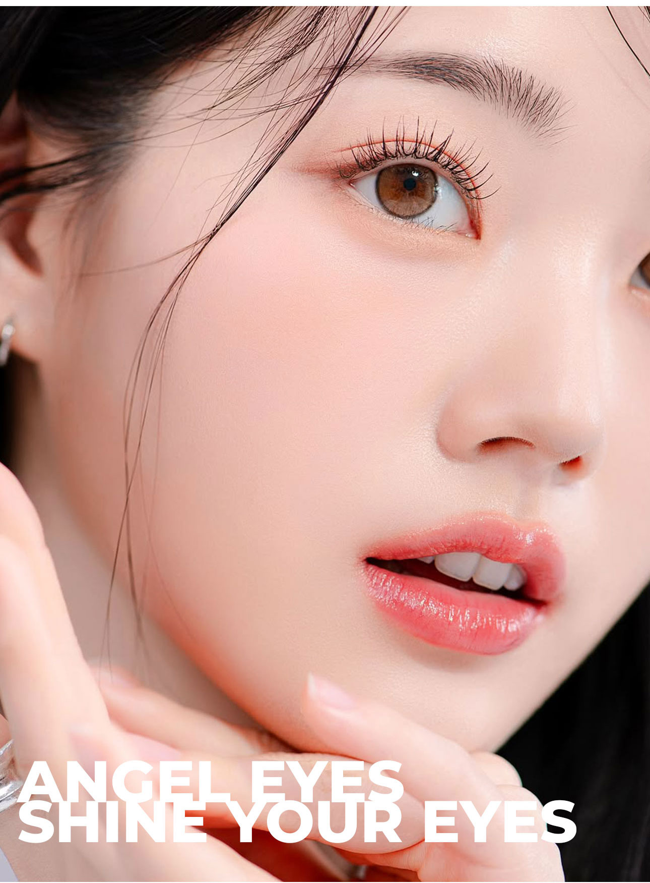 Mô tả Lens trong suốt có độ cận dòng cao cấp chất liệu Silicone Hydrogel - hiệu Angel Eyes độ cận 1 - 15 độ - 4