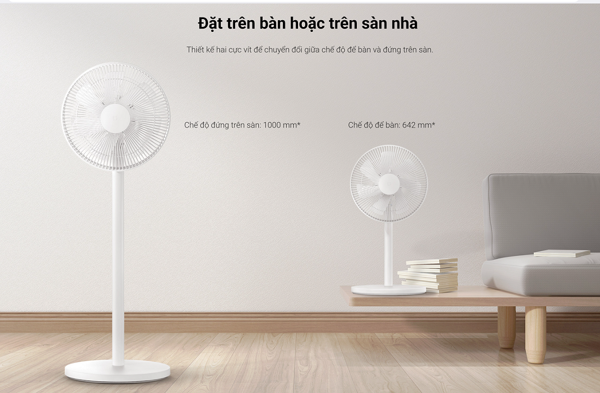 Quạt Xiaomi Smart Fan 2 Lite trong phòng