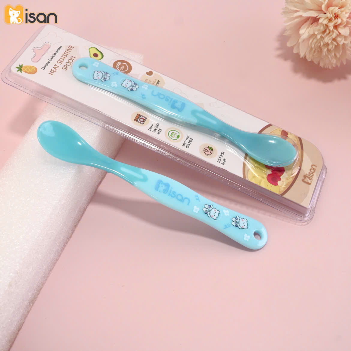Thìa Mềm Báo Nóng Silicon Cao Cấp Misan KidsWorld - Ưu điểm
