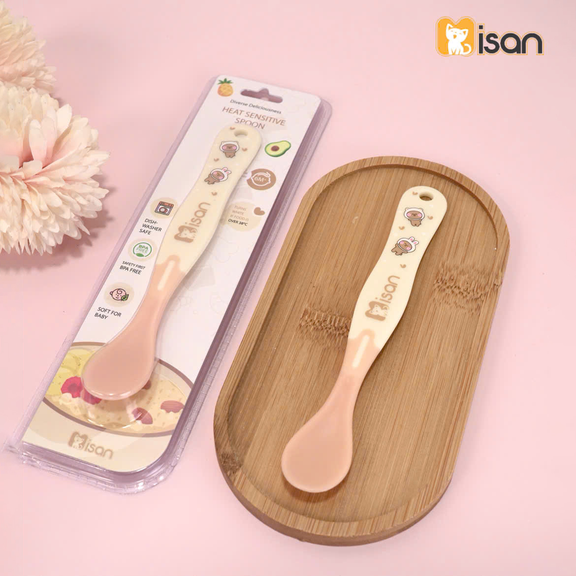 Thìa Mềm Báo Nóng Silicon Cao Cấp Misan KidsWorld - Lợi ích