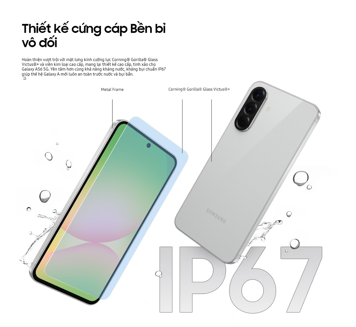 Samsung Galaxy A56 5G - Pin 5000mAh
