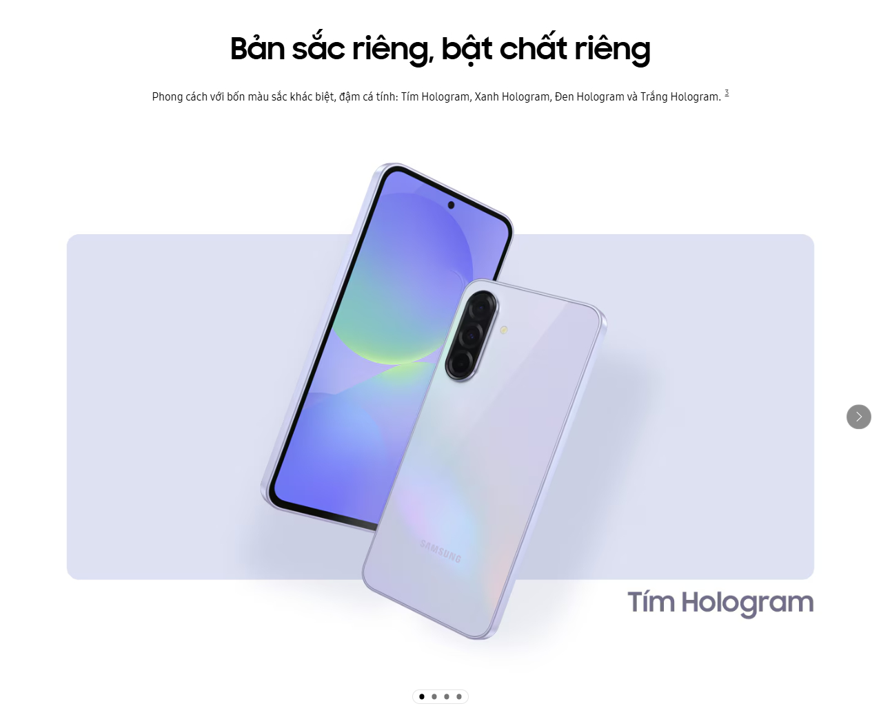 Samsung Galaxy A36 5G Mặt lưng