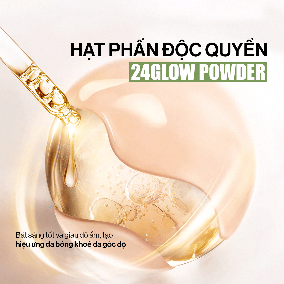 Mô tả Siêu Phấn Nước Căng Bóng GLAMRR Q Vegan Super Glow Cushion SPF50+/PA++++ (1 lõi x 15g) - 4