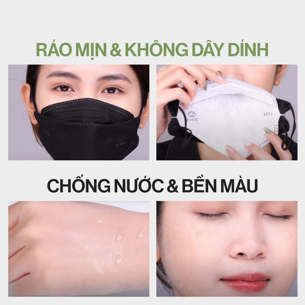 Mô tả Siêu Phấn Nước Che Phủ GLAMRR Q Vegan Super Cover Cushion SPF50+/PA+++ (1 lõi x 15g) - 3