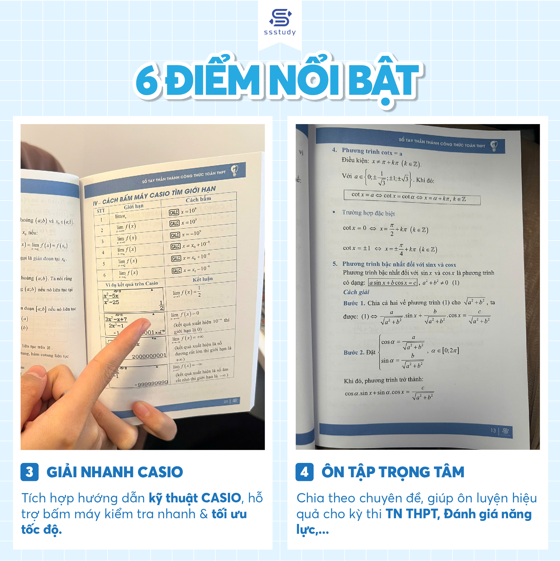 Mô tả Sổ Tay Thần Thánh Công Thức Toán THPT 2025 - Biên soạn bởi thầy Nguyễn Tiến Đạt - 5