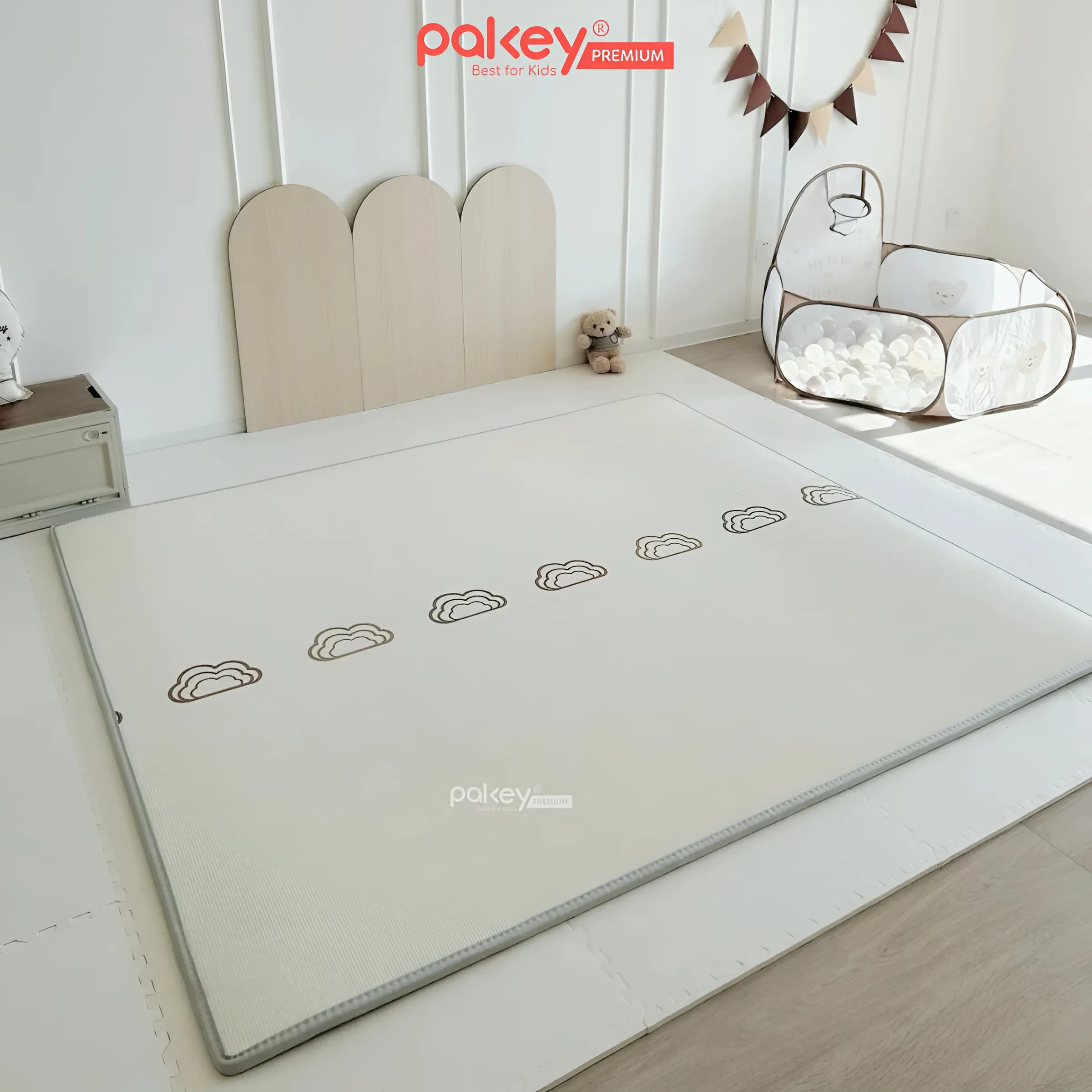 Mô tả Thảm Cuộn XPE PAKEY Cao Cấp Trải Sàn 2 Mặt Dày 2cm Họa Tiết Sinh Động Siêu Êm Cho Bé Tập Bò, Tập Đi - 12