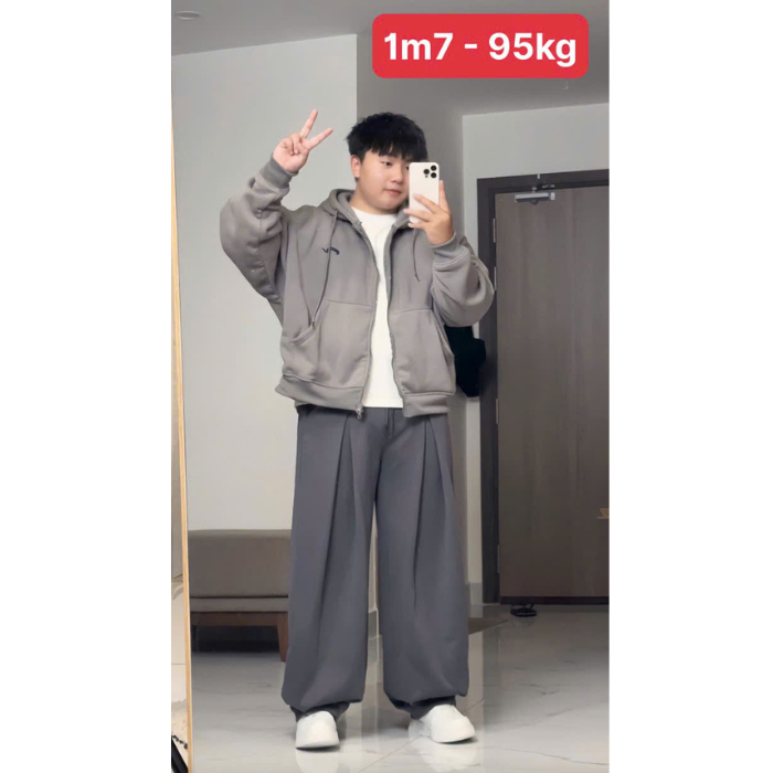 Mô tả Quần Dài Form Rộng NEWSEVEN Wide Leg Pleated Pants QD.416 - 4