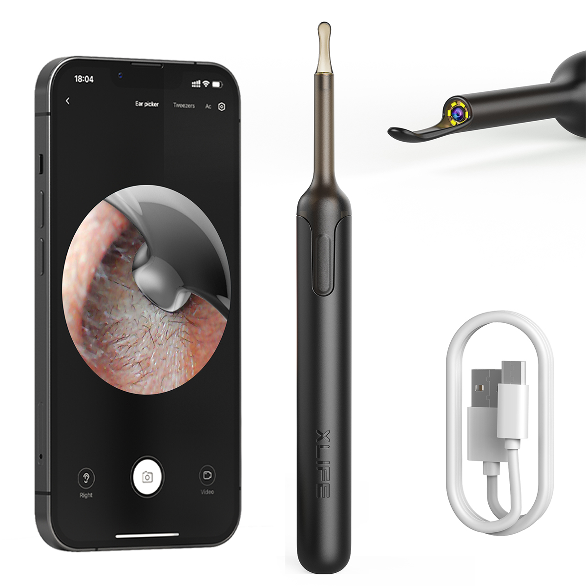 Mô tả Dụng Cụ Lấy Ráy Tai Bebird X0 - 1
