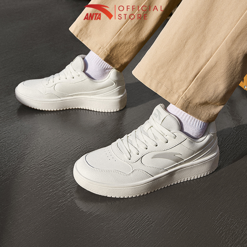 Mô tả Giày thời trang thể thao nam Basic X-game Skate Shoes ANTA 9125B8001 Giày Sneaker đế bằng trượt ván bám sàn tốt - 1
