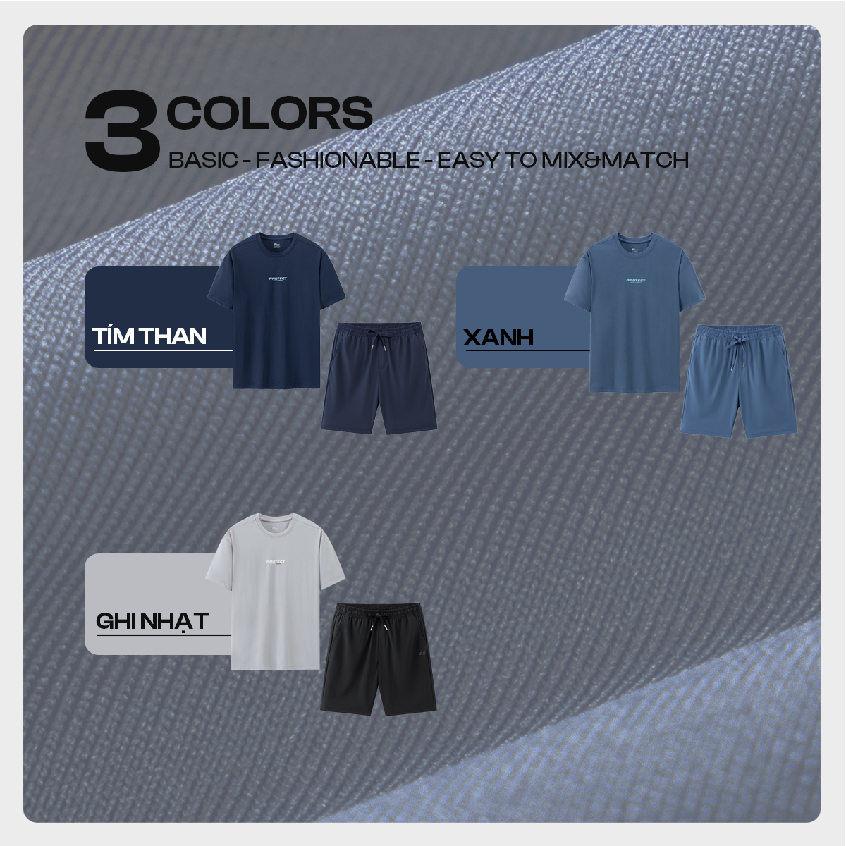 Mô tả Bộ Quần Áo Nam DRI-AIR 5S FASHION Phong Cách Thể Thao,Nhẹ Mát,Khỏe Khoắn (ATS24012-QST25021) - 8