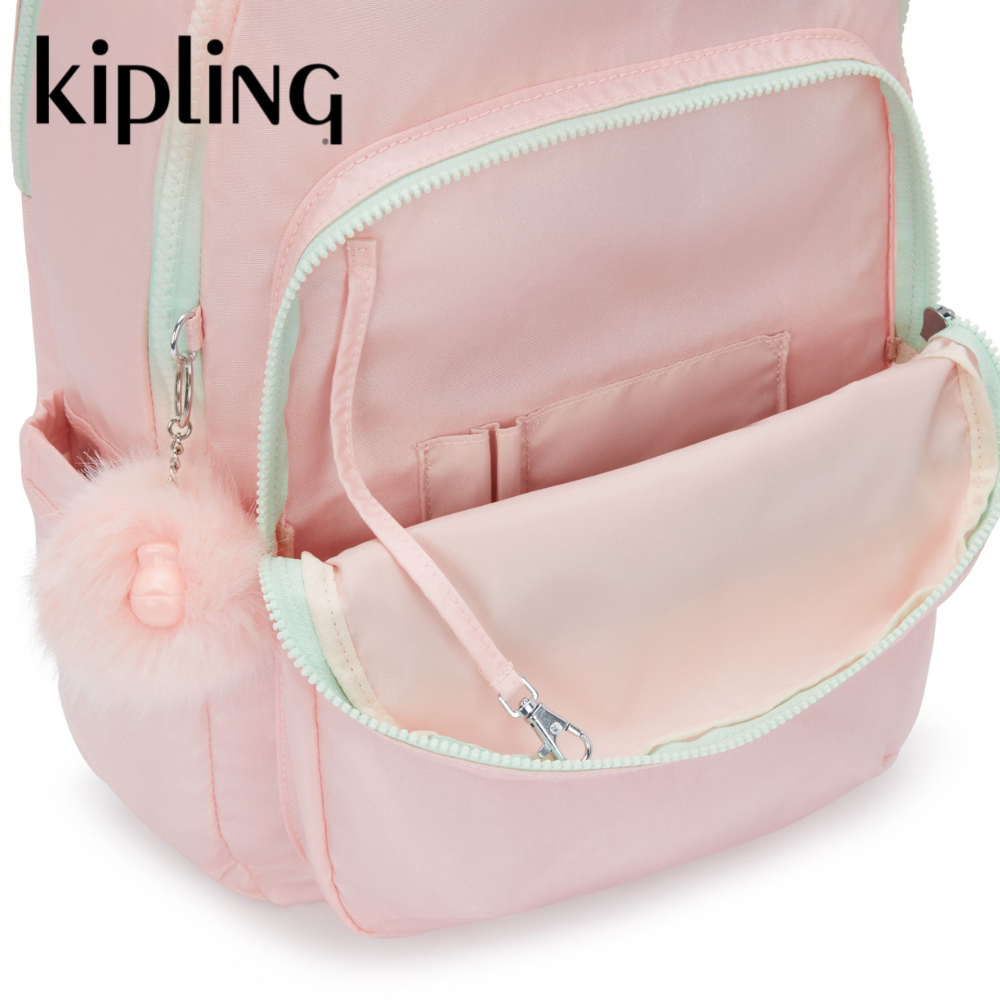 Mô tả Kipling Balo Học Sinh Backpacks SEOUL LAP Blush Metallic HUKI7135BN - 8