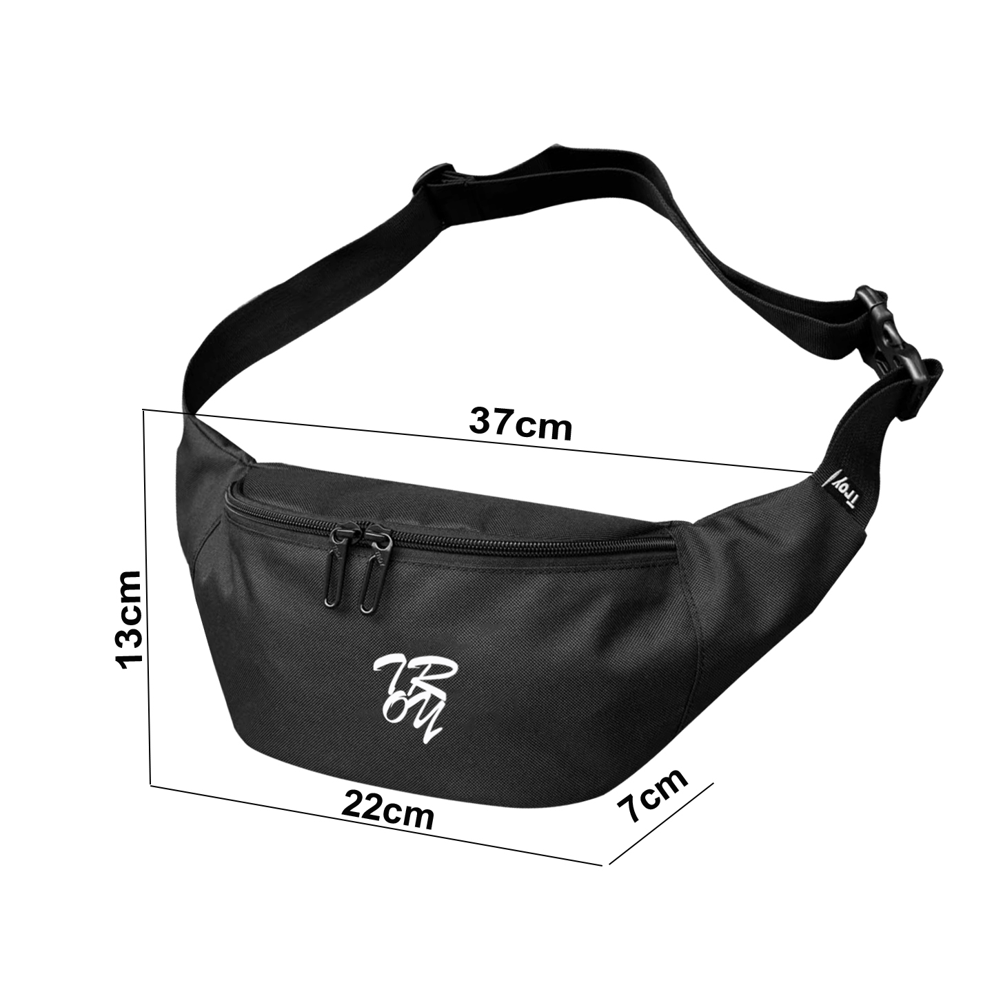 Mô tả Túi bao tử Size to đeo hông nhiều ngăn TROY TR01 - 11