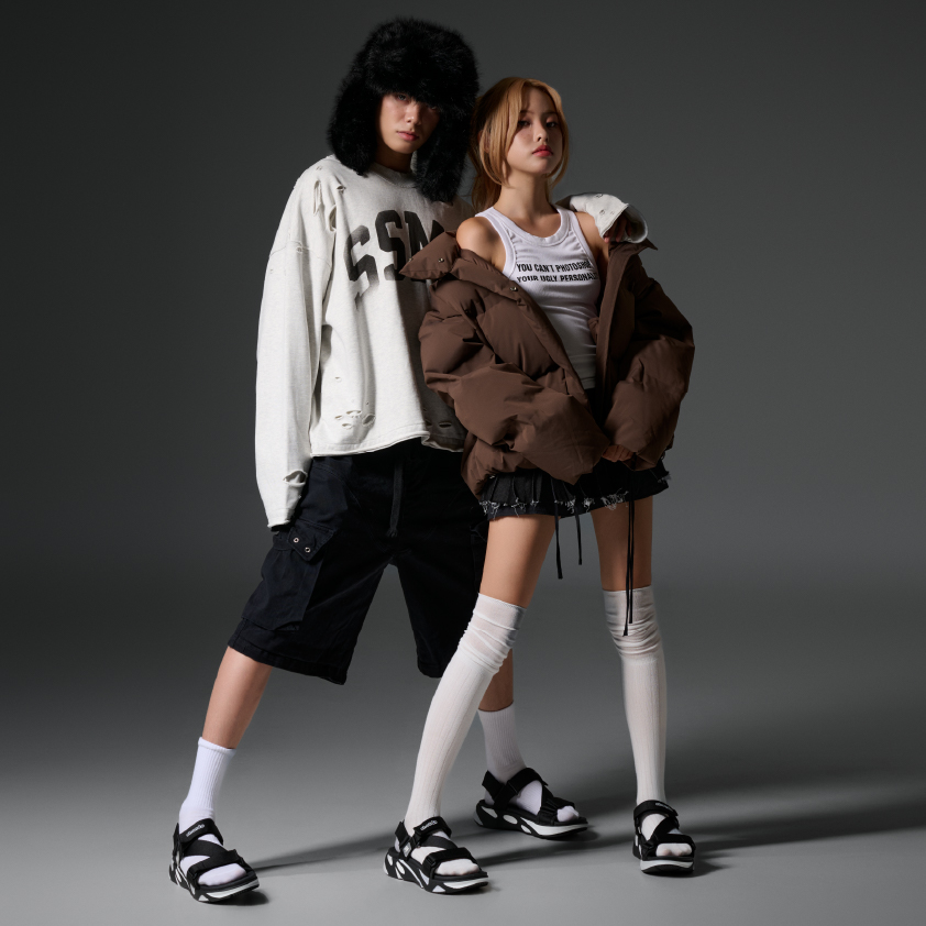Mô tả Giày Sandal Nam Nữ F8M Thoải Mái, Nhẹ Êm Ver 2 Shondo Nhiều Màu - 2